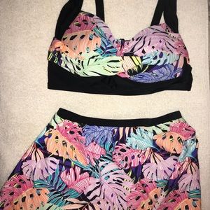 Bikini with Swim Skirt